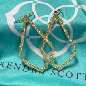 Kendra Scott Gold Sophee Drop Earrings
